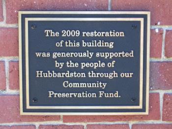 Hubbardston Sign