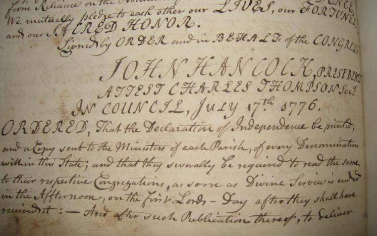 Declaration of Independence