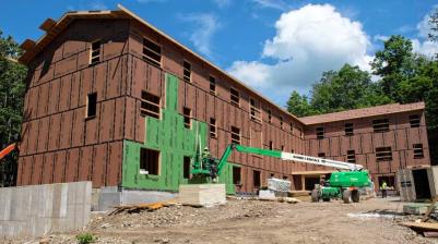 Amethyst Brook Apartment Construction in Pelham