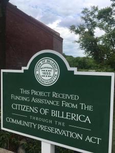 CPA Project Sign in Billerica