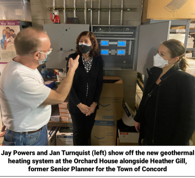 Tour of the Orchard House's new geothermal heating system
