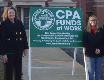 Southwick Police Station CPA Sign