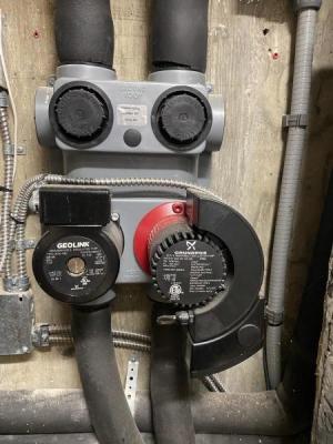 Geothermal Pump at the Orchard House