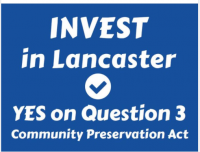 Lancaster Campaign Sign