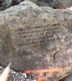 Norfolk CPA Sign Rock