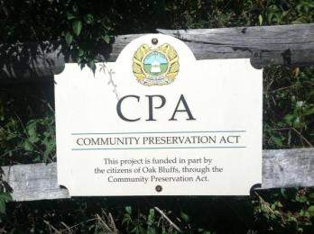 Oak Bluffs CPA Sign