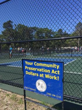 Yarmouth Pickleball Sign