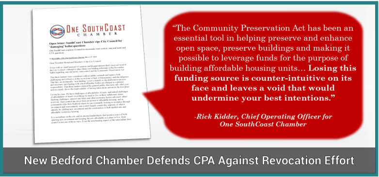 New Bedford Chamber Defends CPA Against Revocation Effort