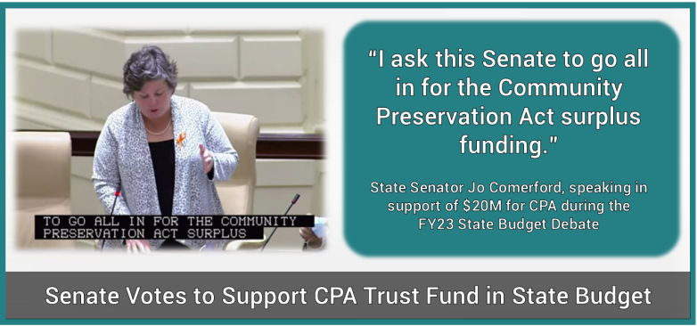 Senate Votes to Adopt Amendment to Support CPA in FY23 State Budget